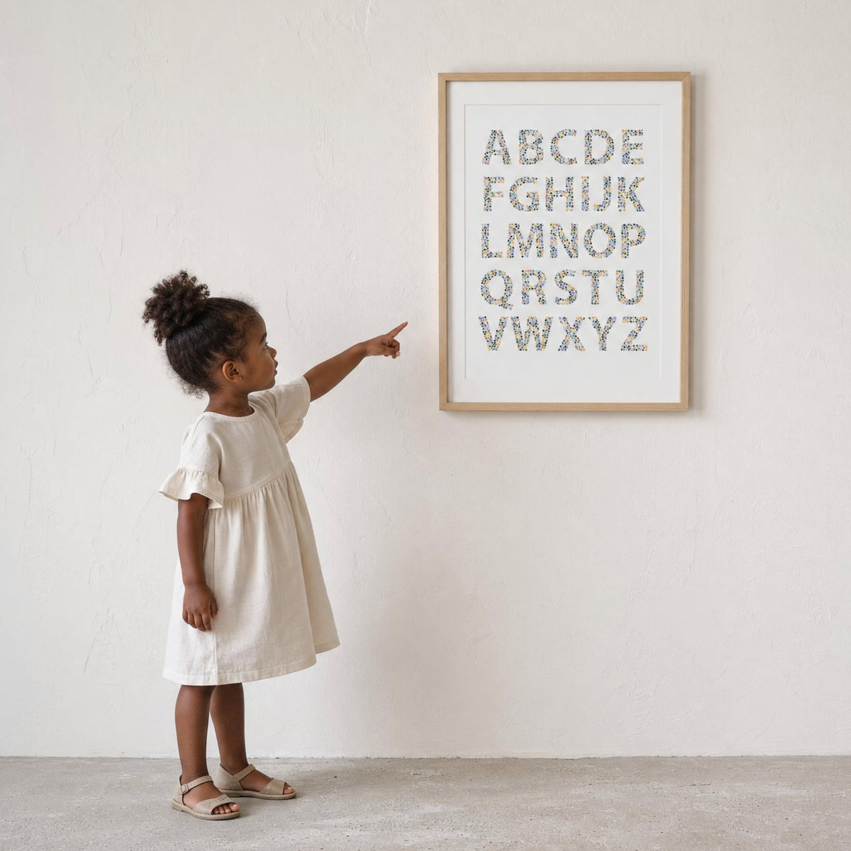 Space Alphabet Print
