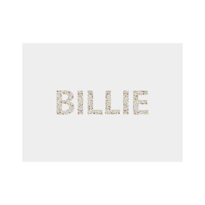 Flower Name Print