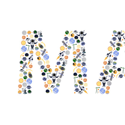 Space Name Print