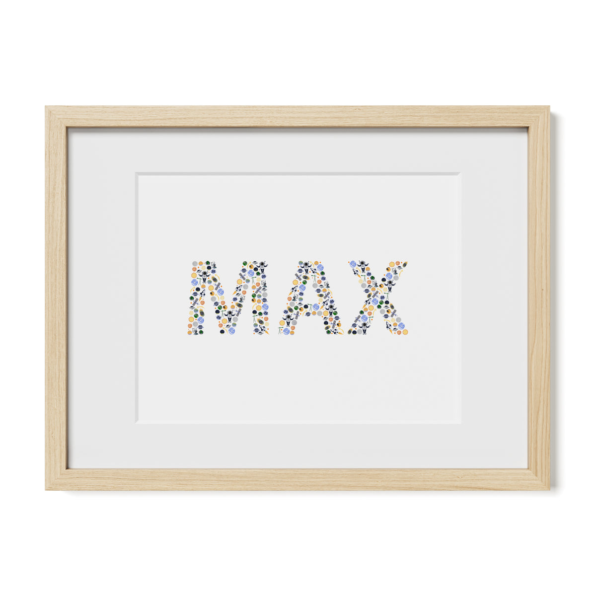 Space Name Print