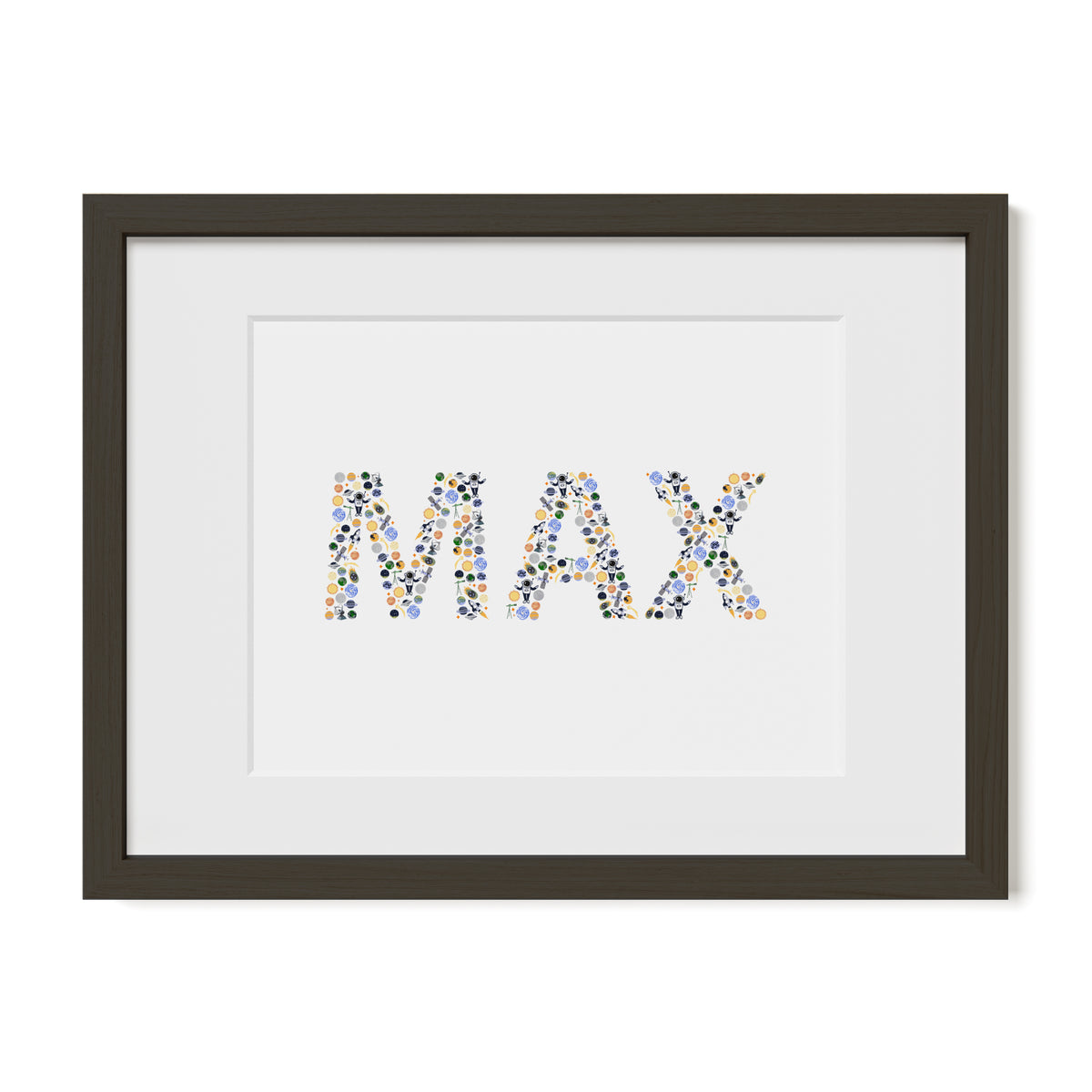 Space Name Print