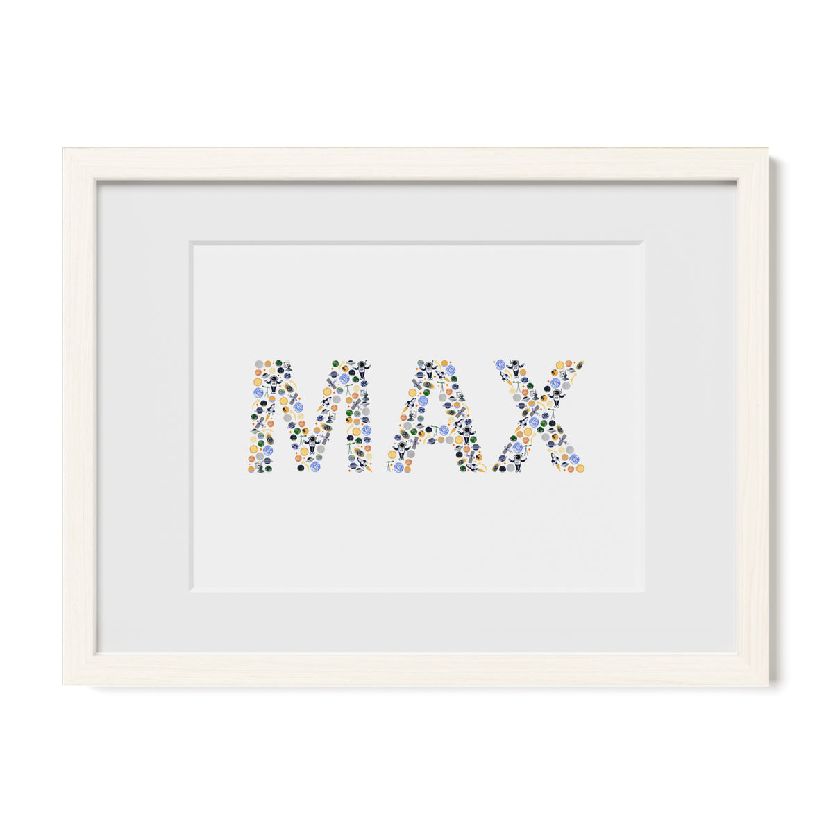 Space Name Print